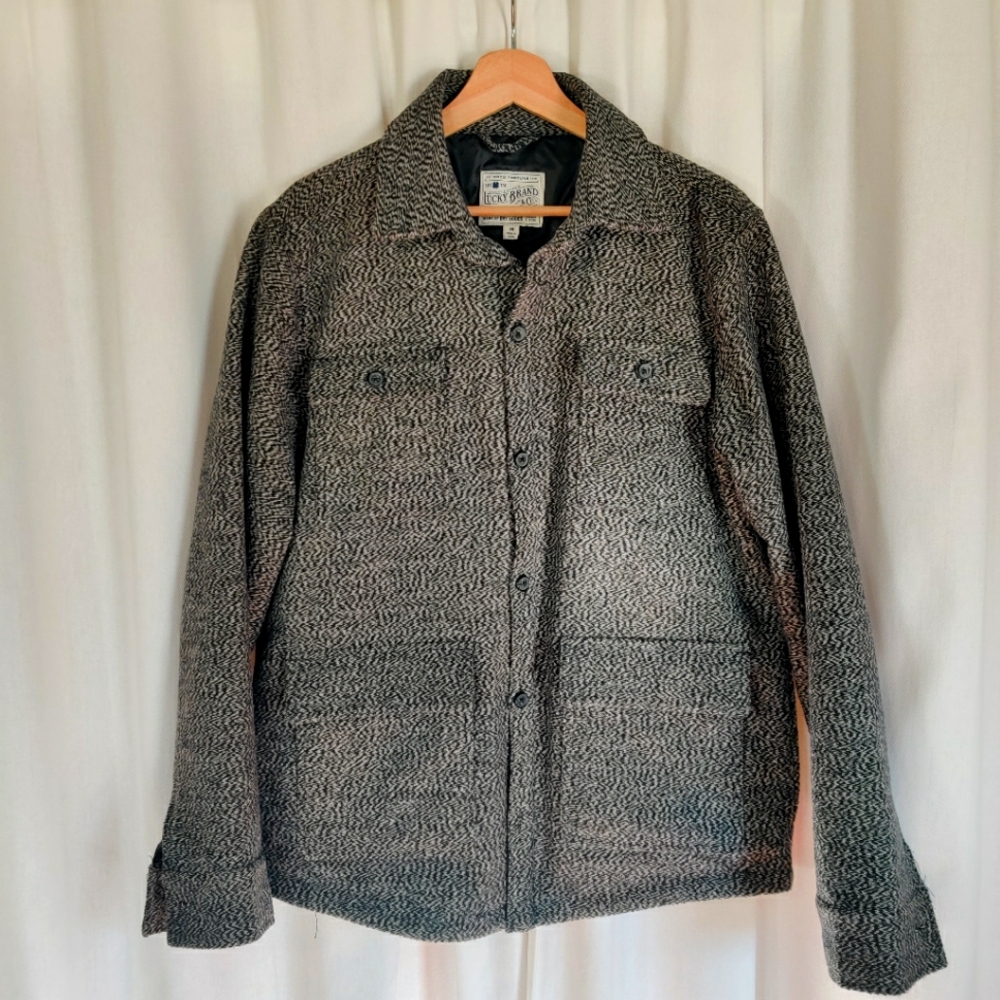 Lucky brand grey jacket M